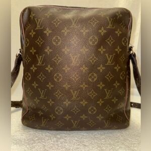 LOUIS VUITTON vintage Marceau GM bag Brown with dust bag.. Unisex.